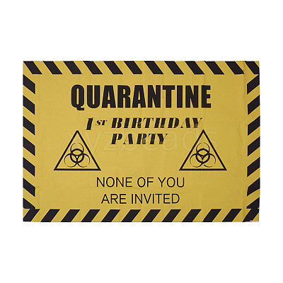 2020 Quarantine Birthday Decorations AJEW-GF0001-64B-1