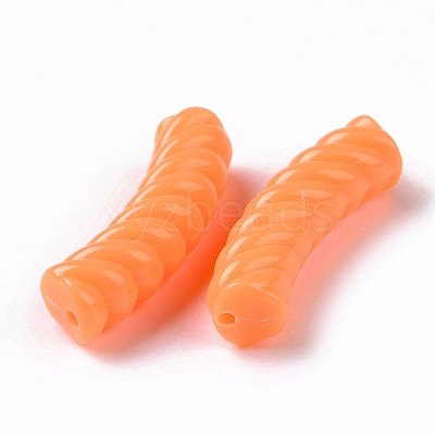 Opaque Acrylic Beads OACR-A016-03B-1