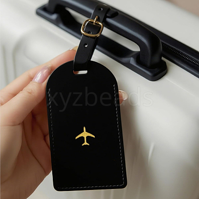 PVC Luggage Tags AJEW-CL0005-08A-1