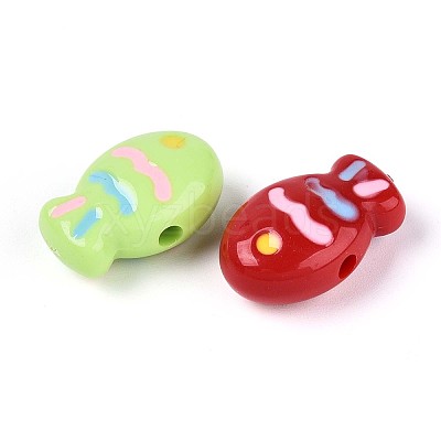 Acrylic Beads X-OACR-N152-08-1