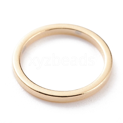 Brass Linking Rings KK-Y003-03E-G-1