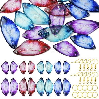 DIY Dangle Earring Making Kits DIY-YW0016-22A-1