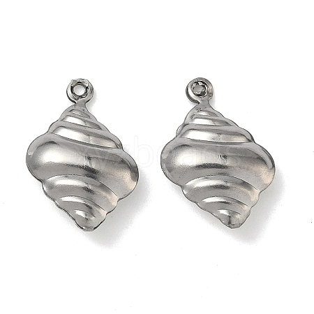 304 Stainless Steel Pendants STAS-P433-14D-P-1