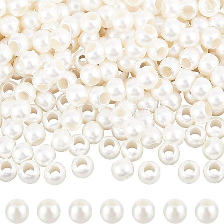  ABS Plastic Imitation Pearl Beads KY-NB0001-41-1