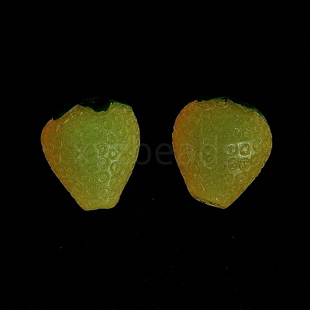 Luminous Resin Cabochons CRES-D277-03E-1