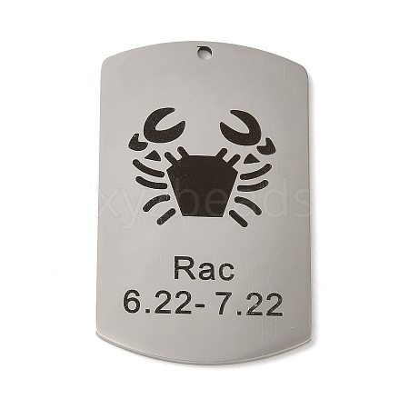 Non-Tarnish 304 Stainless Steel Pendants STAS-C098-01E-P-1