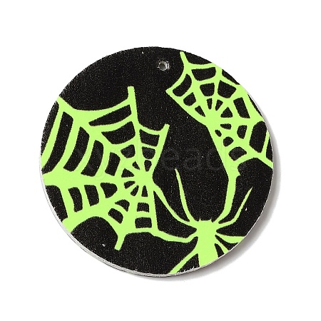 Halloween Imitation Leather Pendants FIND-K017-04C-04-1