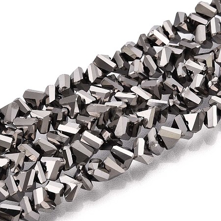 Electroplate Glass Beads Strands GLAA-N024-4mm-03-1