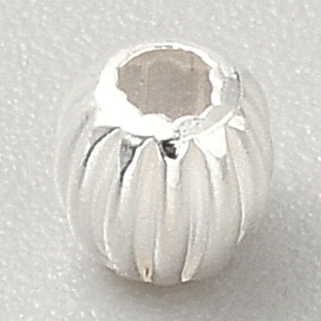 925 Sterling Silver Beads STER-WH0019-16B-1