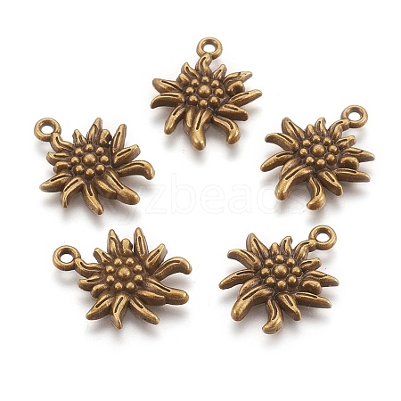 Tibetan Style Alloy Pendants X-TIBEP-A113357-AB-FF-1