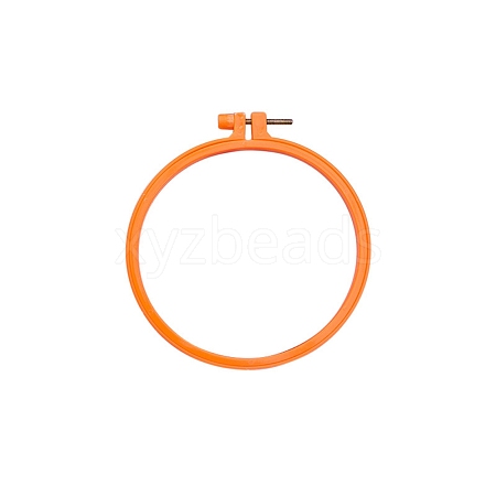 Plastic Round Embroidery Hoops PW-WGCAB85-02-1