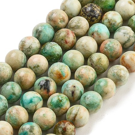 Natural Peruvian Turquoise(Jasper) Beads Strands G-Z062-A01-01-1