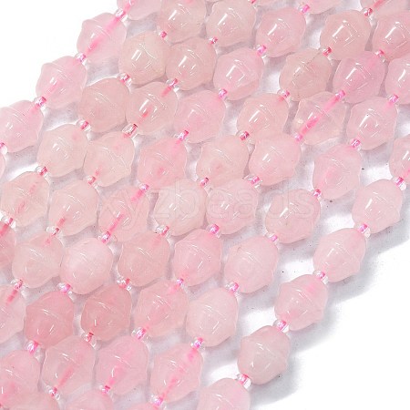 Natural Rose Quartz Beads Strands G-K389-D18-01-1