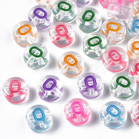 Transparent Clear Acrylic Beads MACR-N008-56O-1