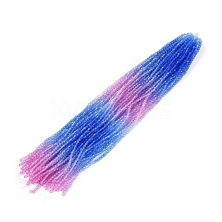 Baking Painted Glass Bead Strands DGLA-A039-T2mm-A019-1