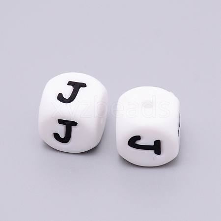 Silicone Beads SIL-WH0002-25B-J-1