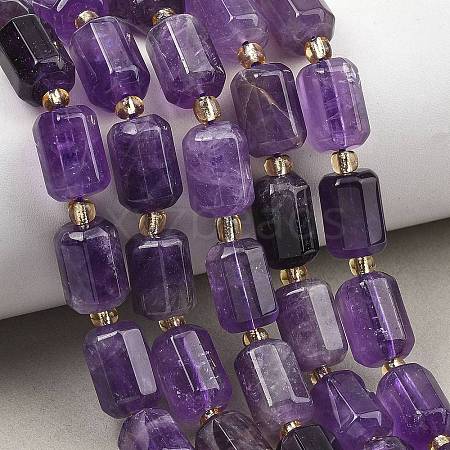 Natural Amethyst Beads Strands G-D103-A04-1