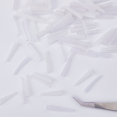 160Pcs 4 Style Plastic Tweezer Protective Covers TOOL-FH0001-53-1