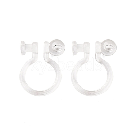 Silicone Clip-on Earring Findings FIND-K019-01B-1