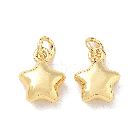 Brass Charms KK-E797-02C-G-1