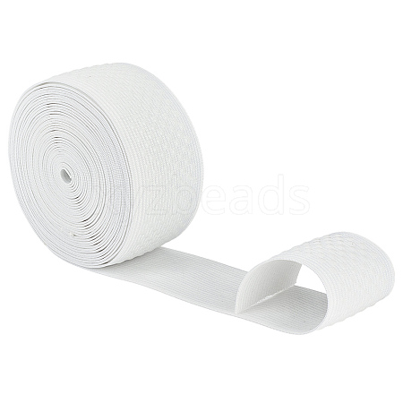 7.25 Yards Elastic Fabrics Nylon Ribbons DIY-MA0007-11-1