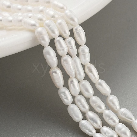 Natural Cultured Freshwater Pearl Beads Strands PEAR-P062-01E-1