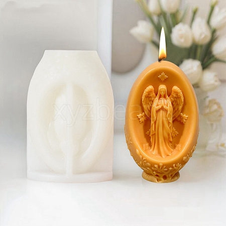 Easter Theme Saint DIY Silicone Candle Molds SIL-F014-03A-1