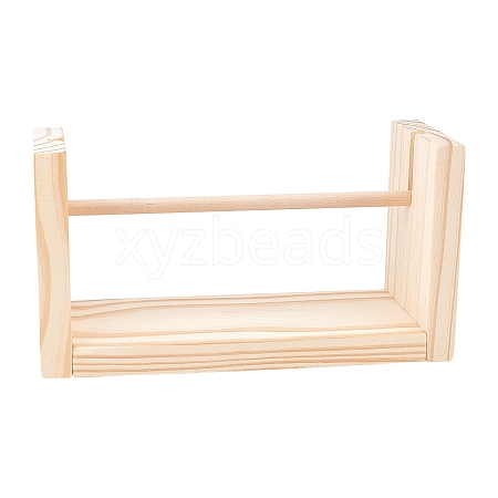 Wooden Weaving Loom Roller Frames DIY-WH0183-23-1