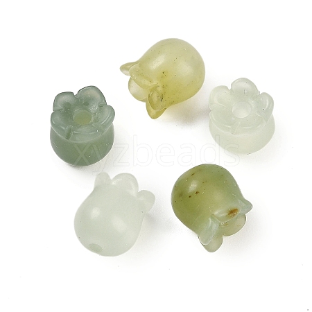 Natural Xiuyan Jade Beads G-Z065-10-1