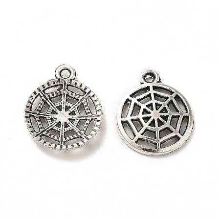 Tibetan Style Alloy Pendants TIBE-B001-03AS-1