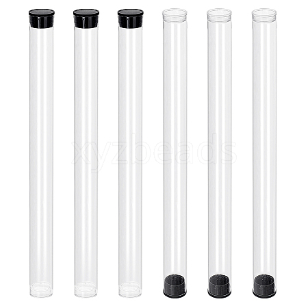 Transparent PC Plastic Bead Storage Tubes AJEW-WH0673-21C-1