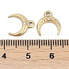 304 Stainless Steel Rhinstone Charms STAS-I325-032G-3