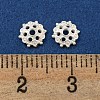 925 Sterling Silver Bead Caps STER-C007-05A-S-3