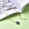 Natural Lapis Lazuli Pendant Jewelry Sets SJEW-JS01130-03-8