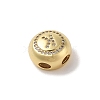 Rack Plating Brass & Cubic Zirconia Pendants KK-Z047-07G-K-RS-2