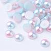 Imitation Pearl Acrylic Cabochons OACR-R063-6mm-02-1