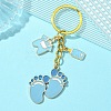 Alloy Enamel Keychain KEYC-YW00023-01-3