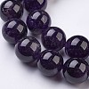 Natural Amethyst Bead Strands G-J376-20-14mm-3