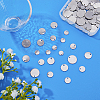 HOBBIESAY 140Pcs 4 Style 304 Stainless Steel Charms STAS-HY0001-39-4