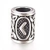 304 Stainless Steel European Beads OPDL-G010-06AS-02V-1