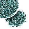 Opaque Picasso Cylinder Glass Beads SEED-Q039-06A-16-1