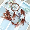 Cotton Woven Net/Web with Feather Hanging Decorations PW-WG4F0CA-02-1