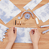 DIY Imitation Leather Sew on Women's Marble Pattern Handbag Making Kits DIY-WH0320-18B-3