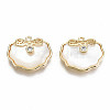 Natural Freshwater Shell Charms KK-S356-204G-NF-1