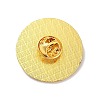 Golden Alloy Brooches JEWB-K020-01F-G-2