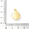 UV Plating Brass Pendants KK-R213-15G-01-3