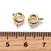 Eco-friendly Brass Spring Ring Clasps KK-D082-01F-G-3