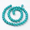 Natural Mashan Jade Round Beads Strands X-G-D263-8mm-XS28-3
