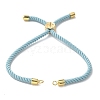 Cotton Cord Bracelet Making KK-F758-03T-G-1