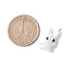 2Pcs Glass Seed Beads Rabbit & Carrot Pendants PALLOY-MZ00458-3